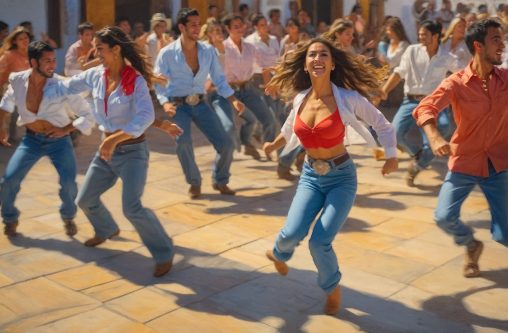 Diversión con line dance